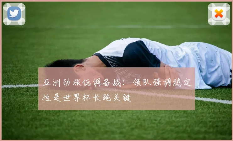 亚洲劲旅低调备战:领队强调稳定性是世界杯长跑关键
